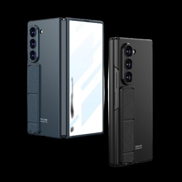 Galaxy Z Fold 6 – Ultra Thin with Kickstand and Glass Cover & Case