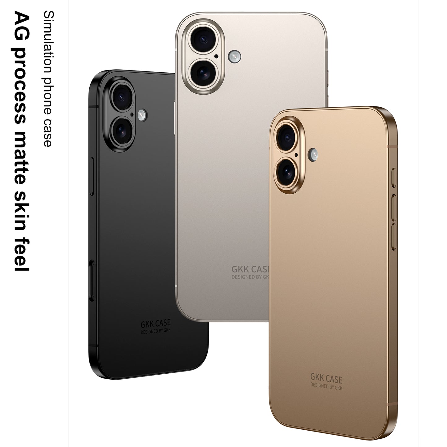 Apple iPhone 16 / Plus / Pro / Pro Max – Ultra Soft Touch Cover & Case