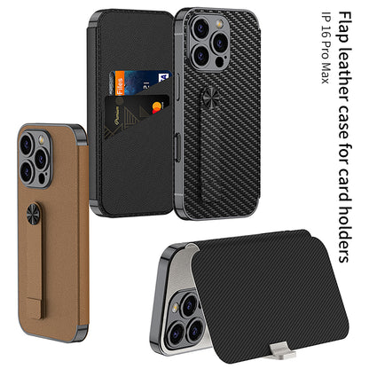 Apple iPhone 16  / Plus / Pro / Pro Max – Sheath Card Holder Cover & Case