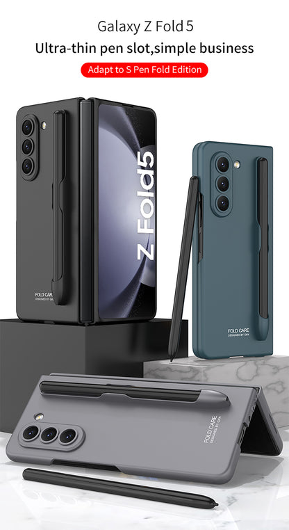Galaxy Z Fold 5 – Ultra-Thin with Pen Slot Slim Cover & Case