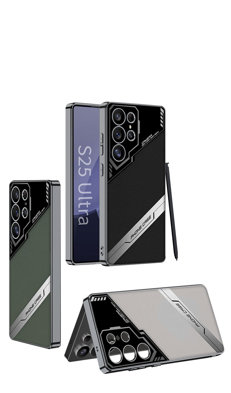 Samsung Galaxy S25 Ultra – Electro Leather Cover & Case