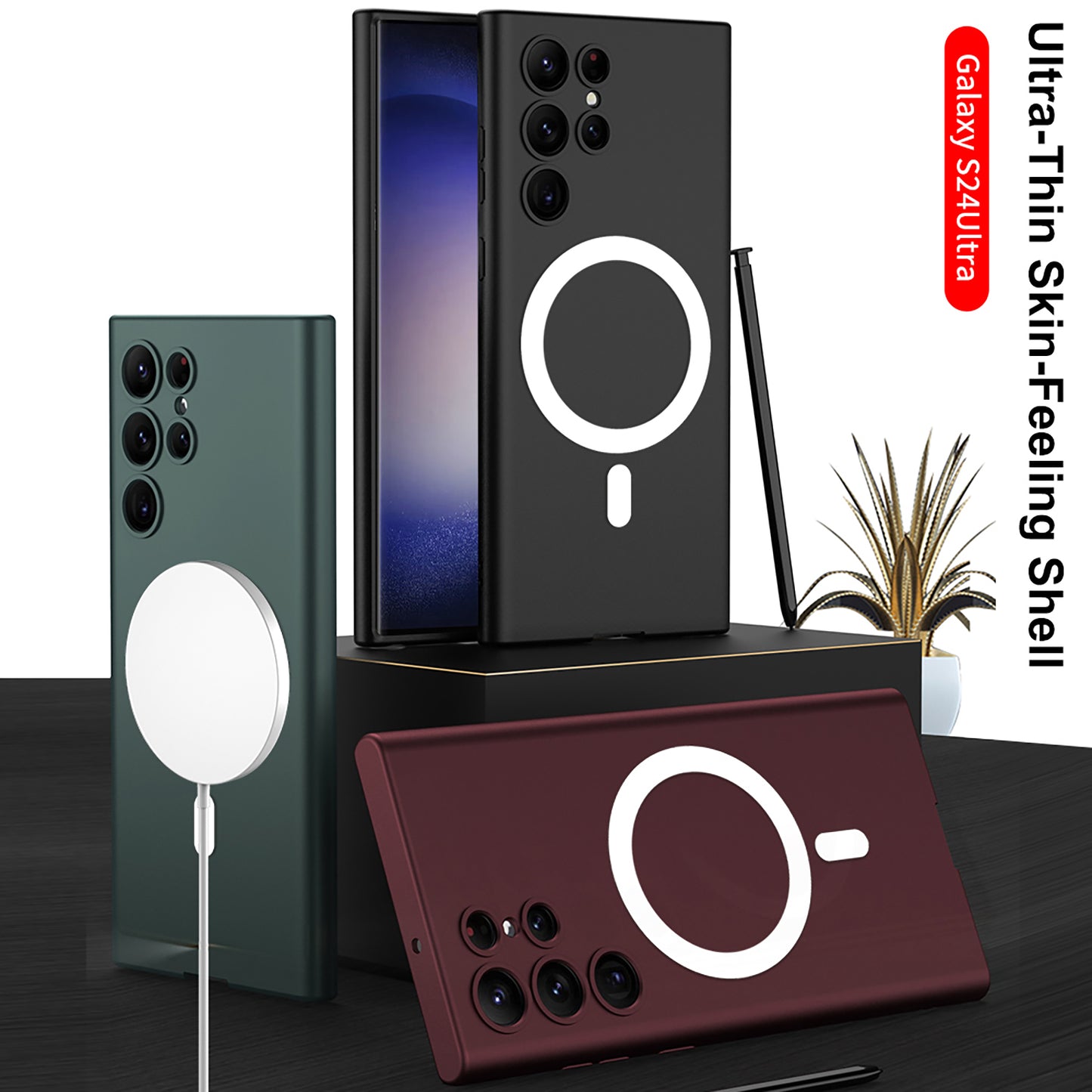 Samsung S24 / Plus / Ultra – Ultra-Thin Soft Cover & Case