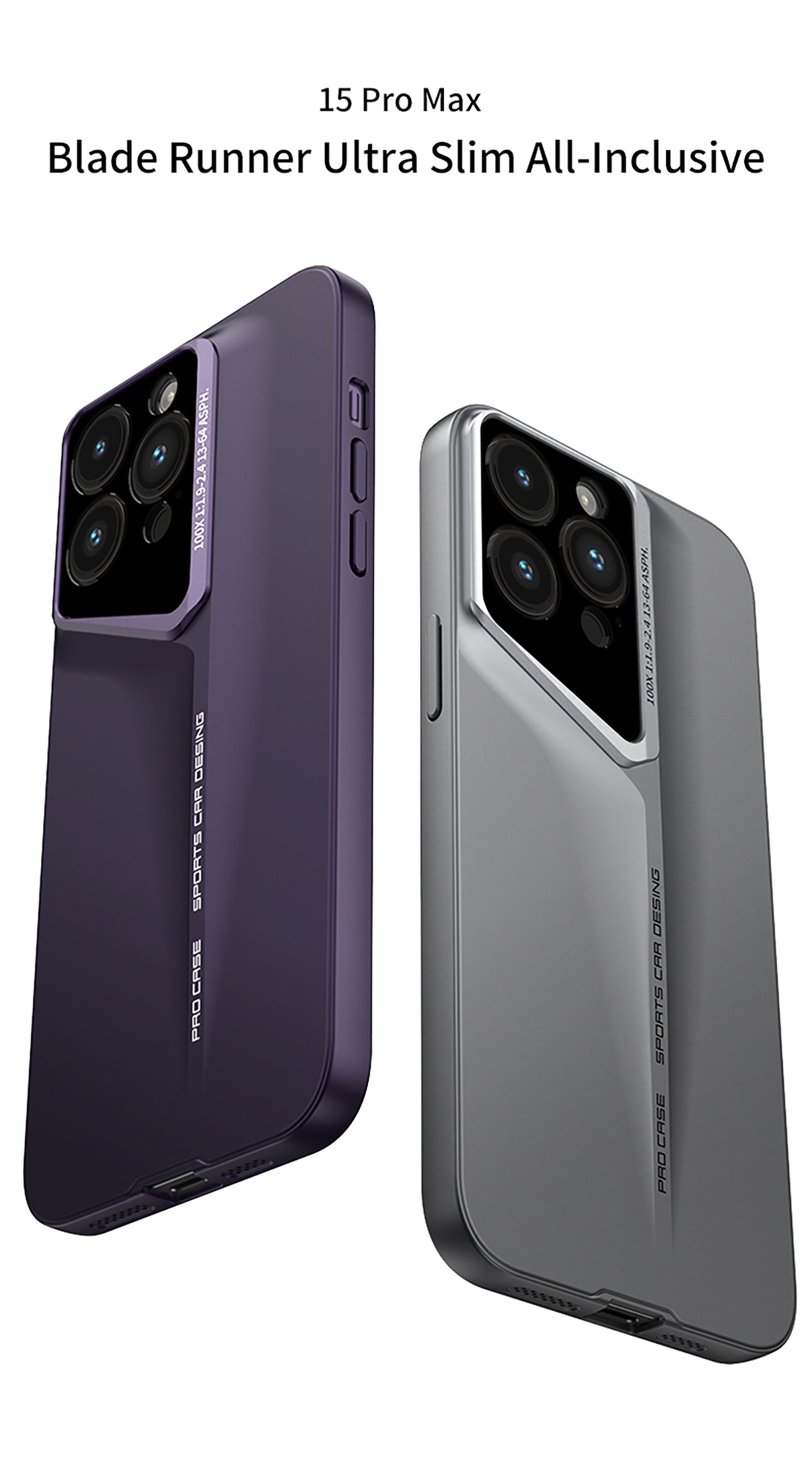 Apple iPhone 15 Pro / Pro Max – Blade Cover & Case