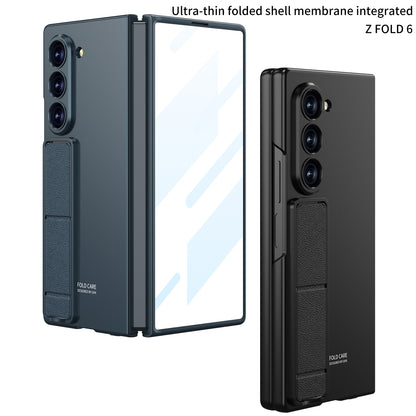 Galaxy Z Fold 6 – Ultra Thin with Kickstand and Glass Cover & Case