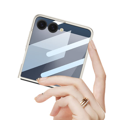 Samsung Galaxy flip 7. Wireless Charging Polycarbonate Case| Slim Shockproof Protective Back Cover