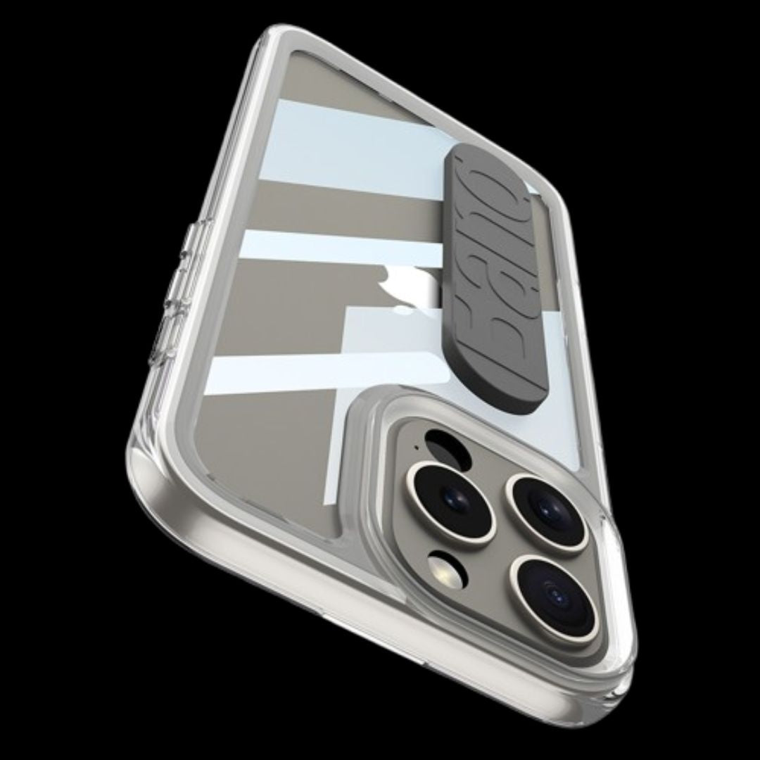 Apple iPhone 16 / Plus / Pro / Pro Max – Transparent with Wrist Band Cover & Case