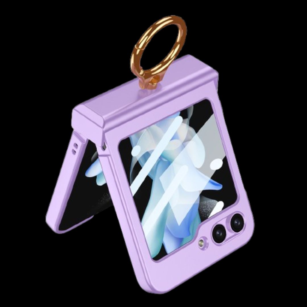 Galaxy Z Flip 5 – Hinge Box Ring Cover & Case