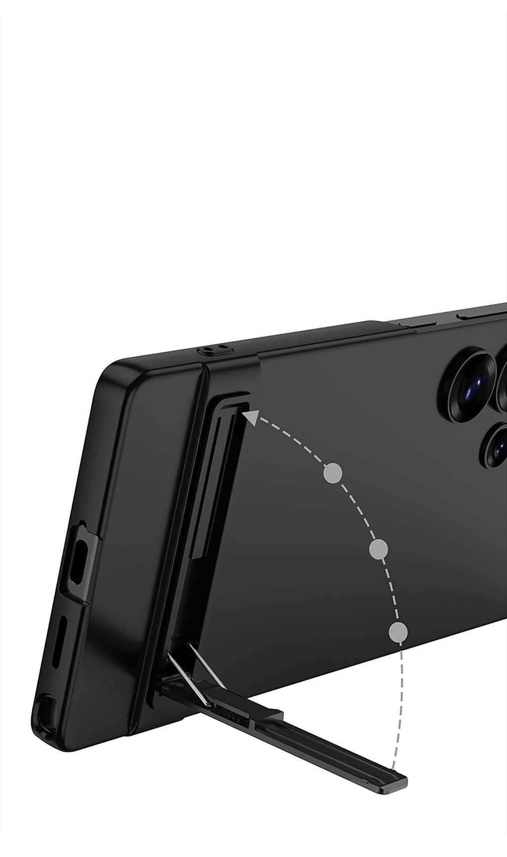 Samsung Galaxy S25 Ultra – Slim Back Kickstand Cover & Case