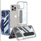 Apple iPhone 16 / Plus / Pro / Pro Max – Transparent with Wrist Band Cover & Case