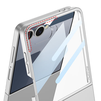 Samsung Galaxy flip 7. Wireless Charging Polycarbonate Case| Slim Shockproof Protective Back Cover