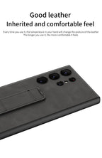 Samsung S24 / Ultra– Matte PU Leather Cover & Case