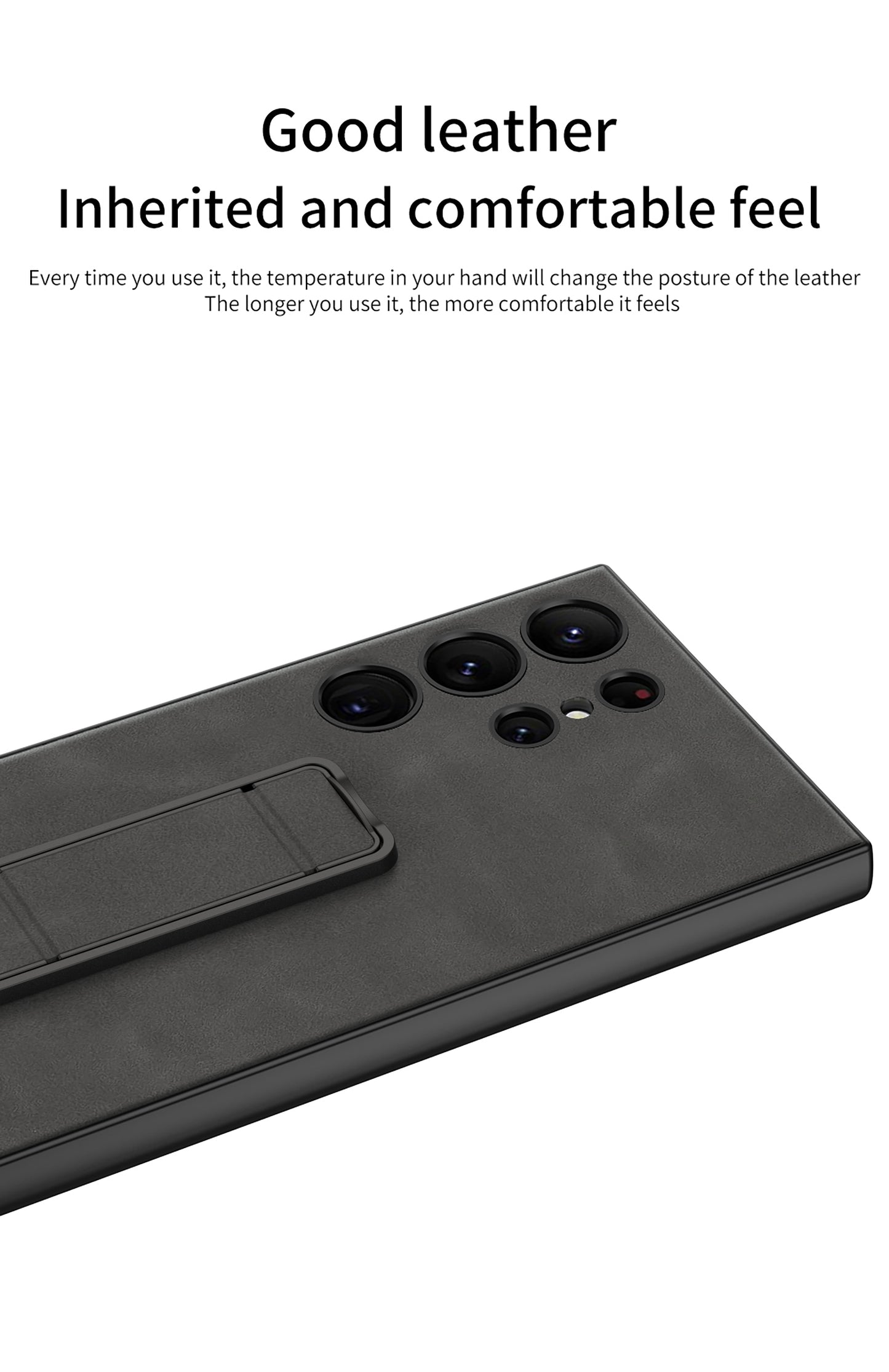 Samsung S24 / Ultra– Matte PU Leather Cover & Case