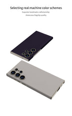 Samsung Galaxy S25 Ultra – Ultra Thin Leather Cover & Case