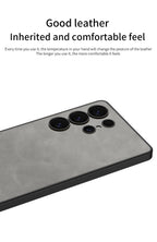 Samsung Galaxy S25 / Ultra– Matte Leather Ultra Thin Cover & Case