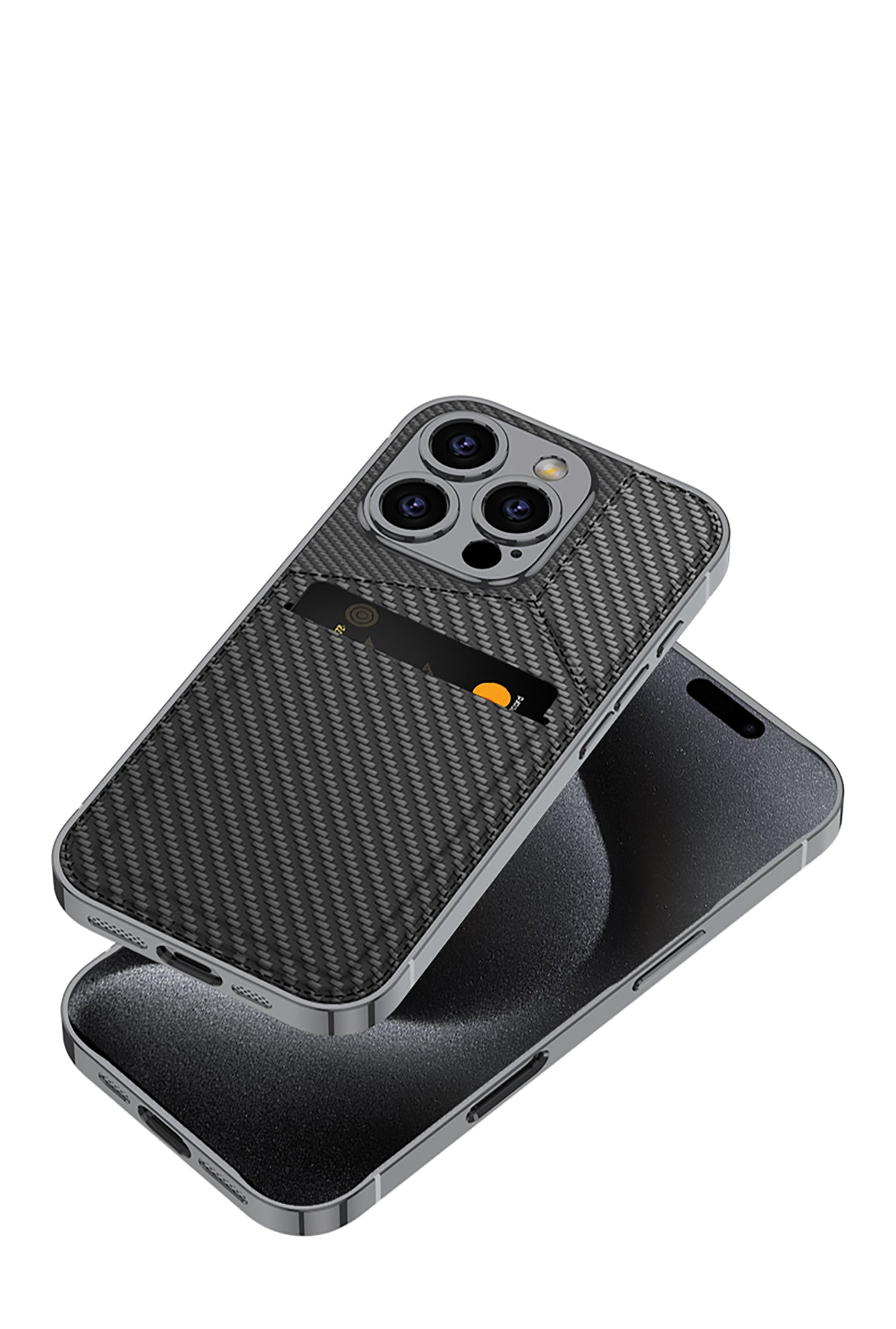 Apple iPhone 16 / Plus / Pro / Pro Max – Leather Card Slot Cover & Case