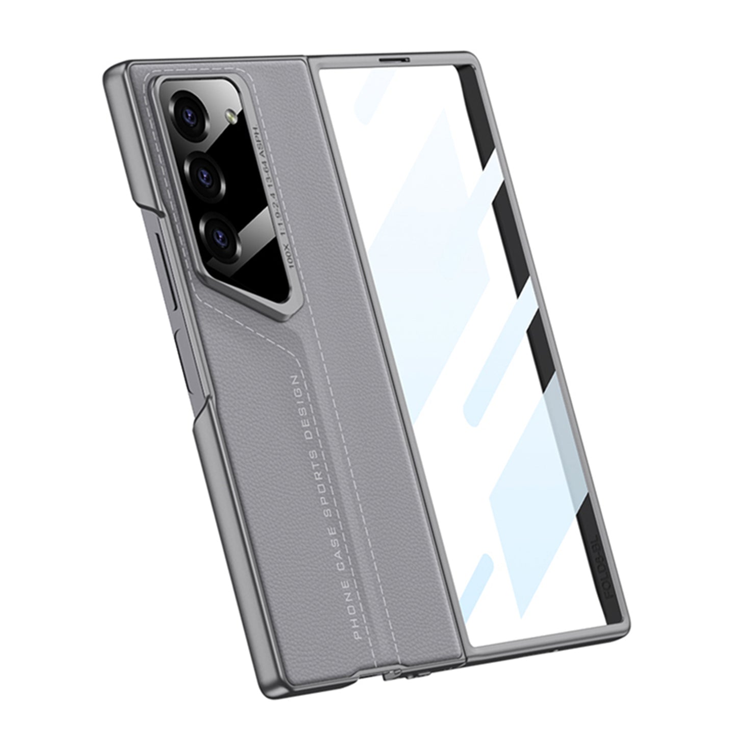 Galaxy Z Fold 6 – Ultra-Thin Blade PU Leather Cover & Case