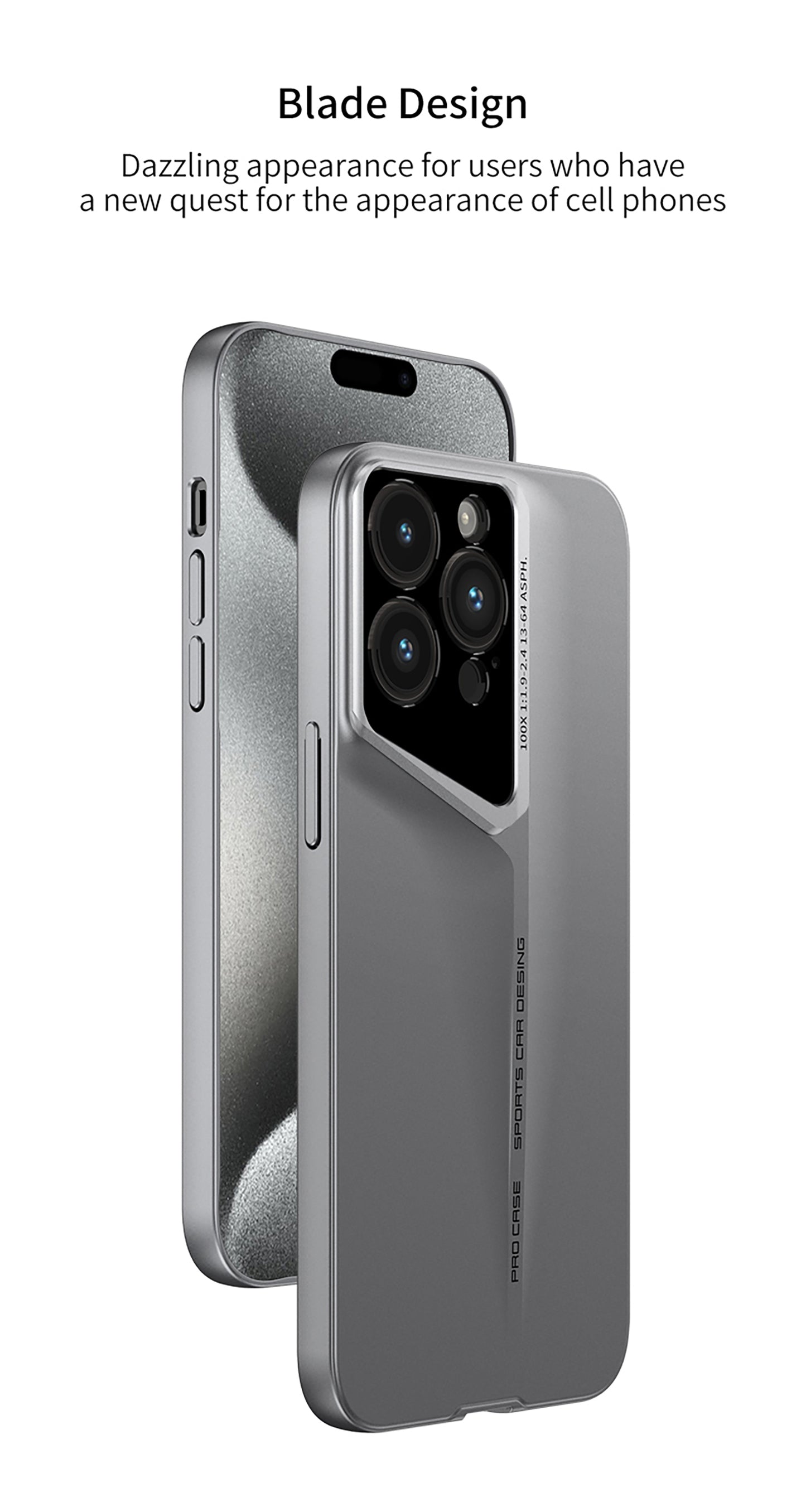 Apple iPhone 15 Pro / Pro Max – Blade Cover & Case