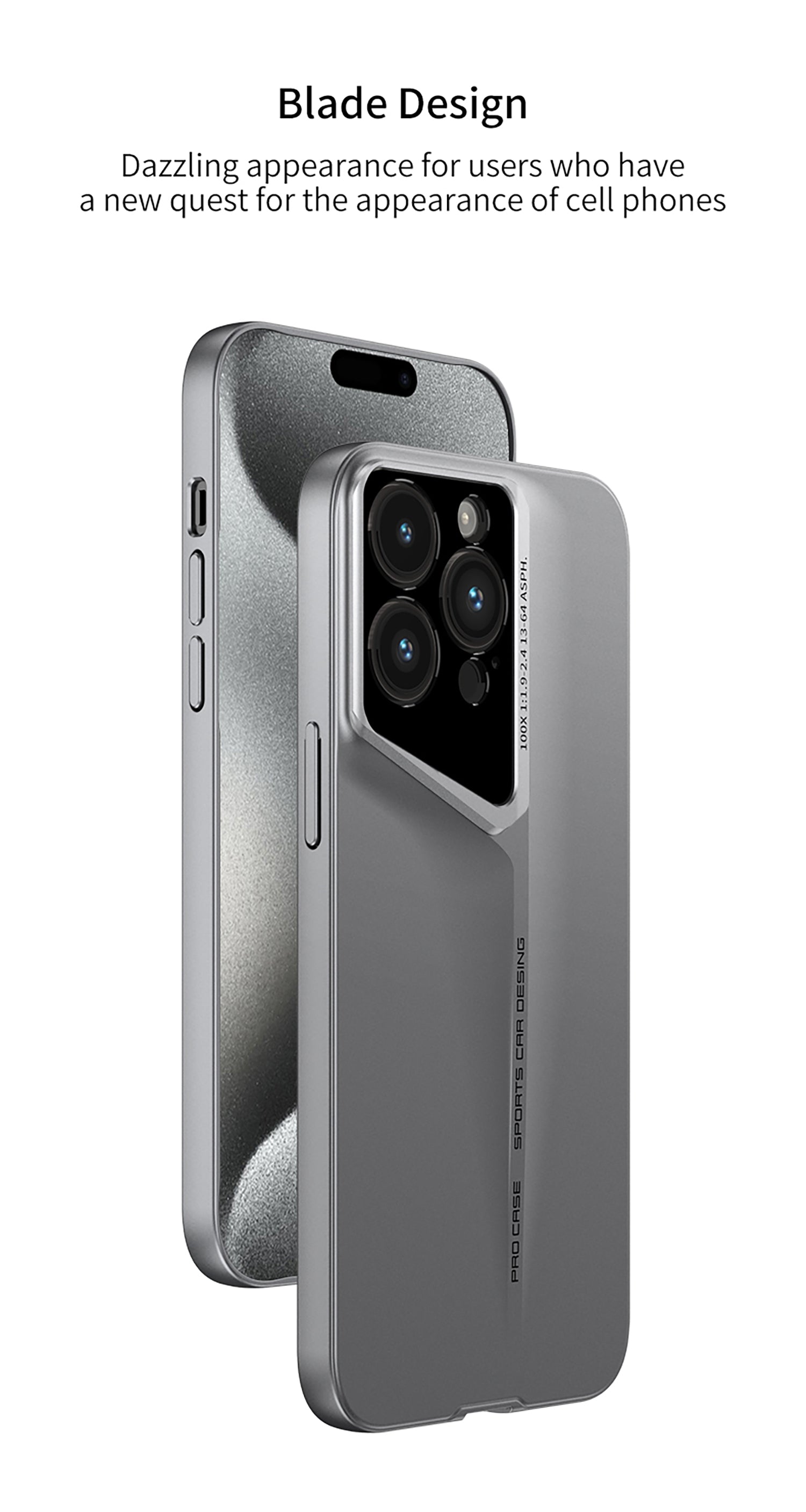 Apple iPhone 15 Pro / Pro Max – Blade Cover & Case