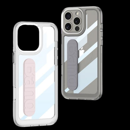 Apple iPhone 16 / Plus / Pro / Pro Max – Transparent with Wrist Band Cover & Case