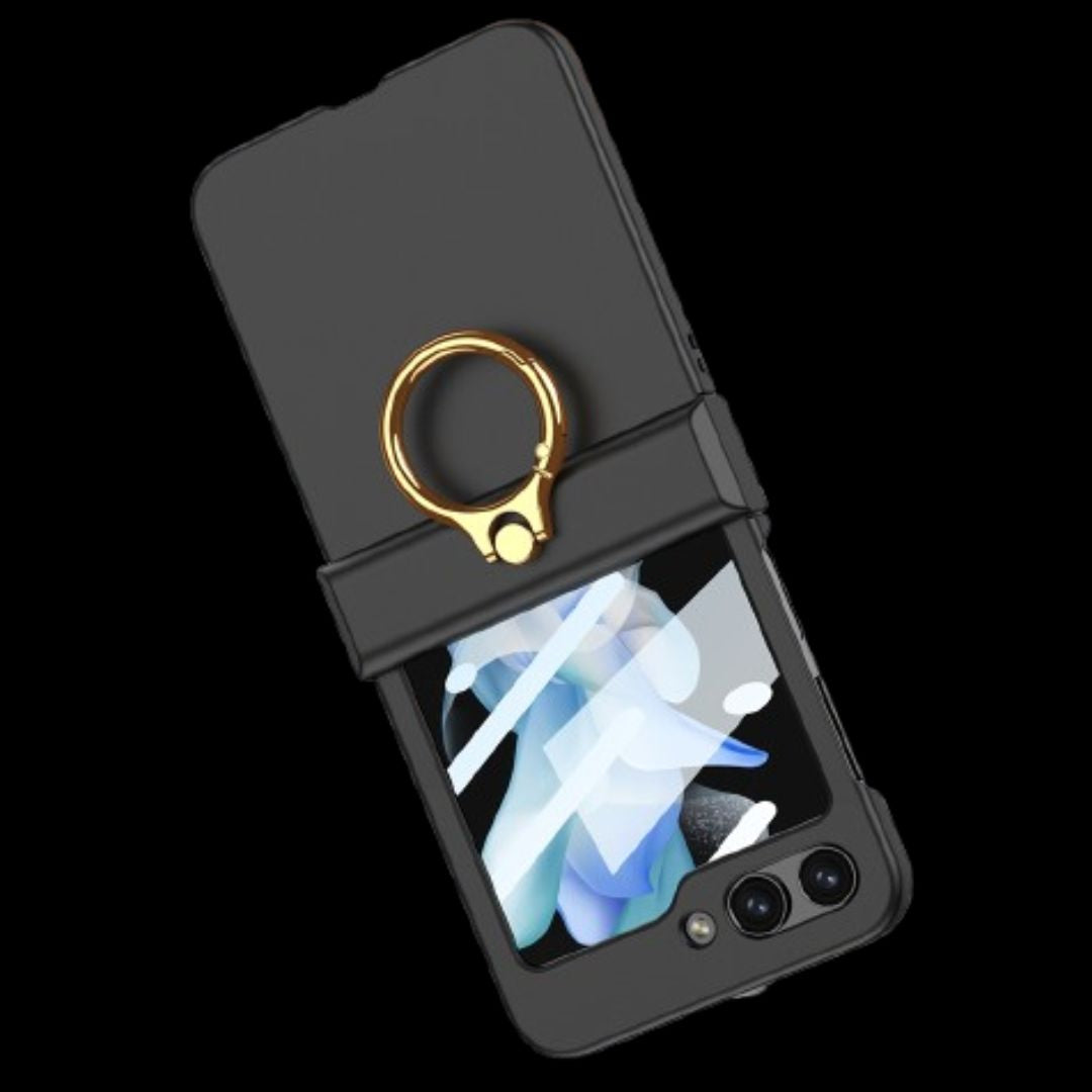 Galaxy Z Flip 5 – Hinge Box Ring Cover & Case