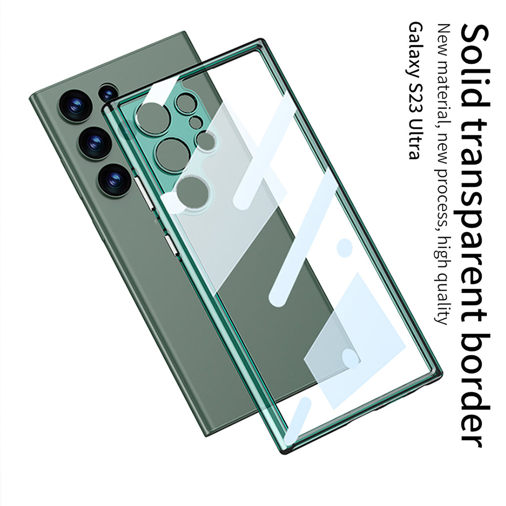 Samsung S23 Ultra – Hybrid Transparent Cover & Case