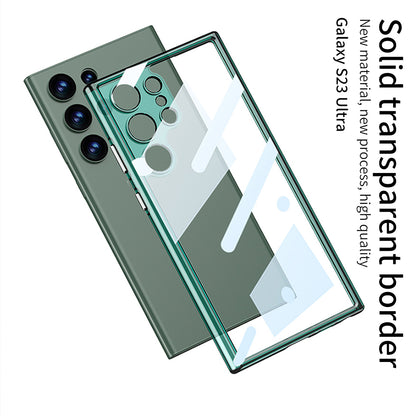 Samsung S23 Ultra – Hybrid Transparent Cover & Case