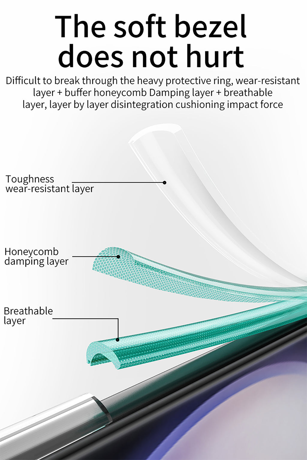 Samsung S23 Ultra – Hybrid Transparent Cover & Case