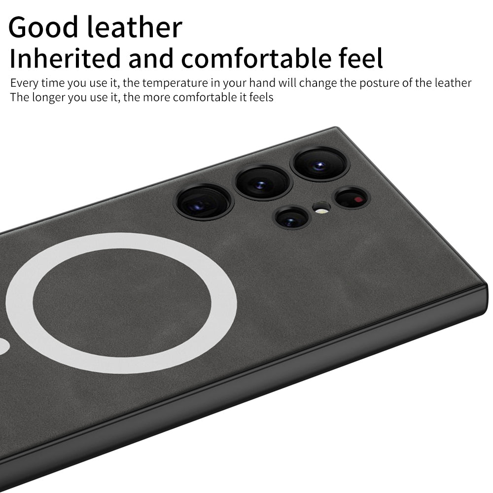 Samsung S23 / Ultra – Leather with MagSafe Cover & Case