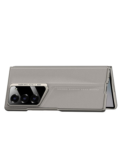 Galaxy Z Fold 6 – Ultra-Thin Blade PU Leather Cover & Case