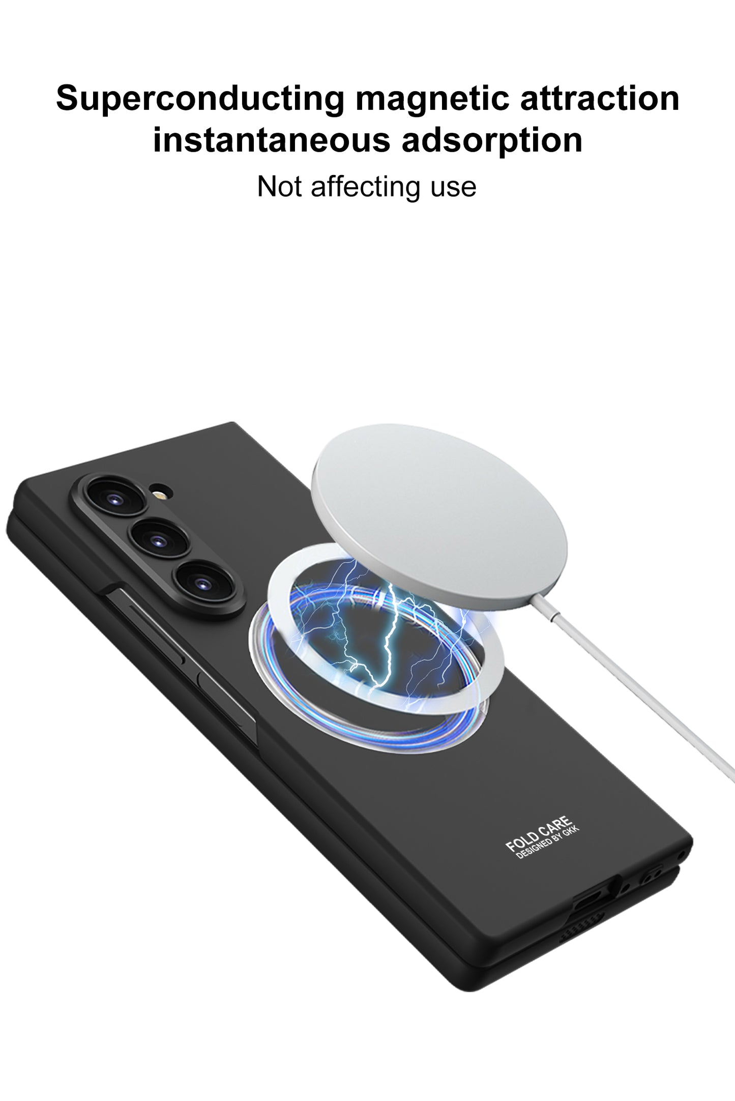 Galaxy Z Fold 6 – Ultra-Thin with Built-In Magnet Cover & Case