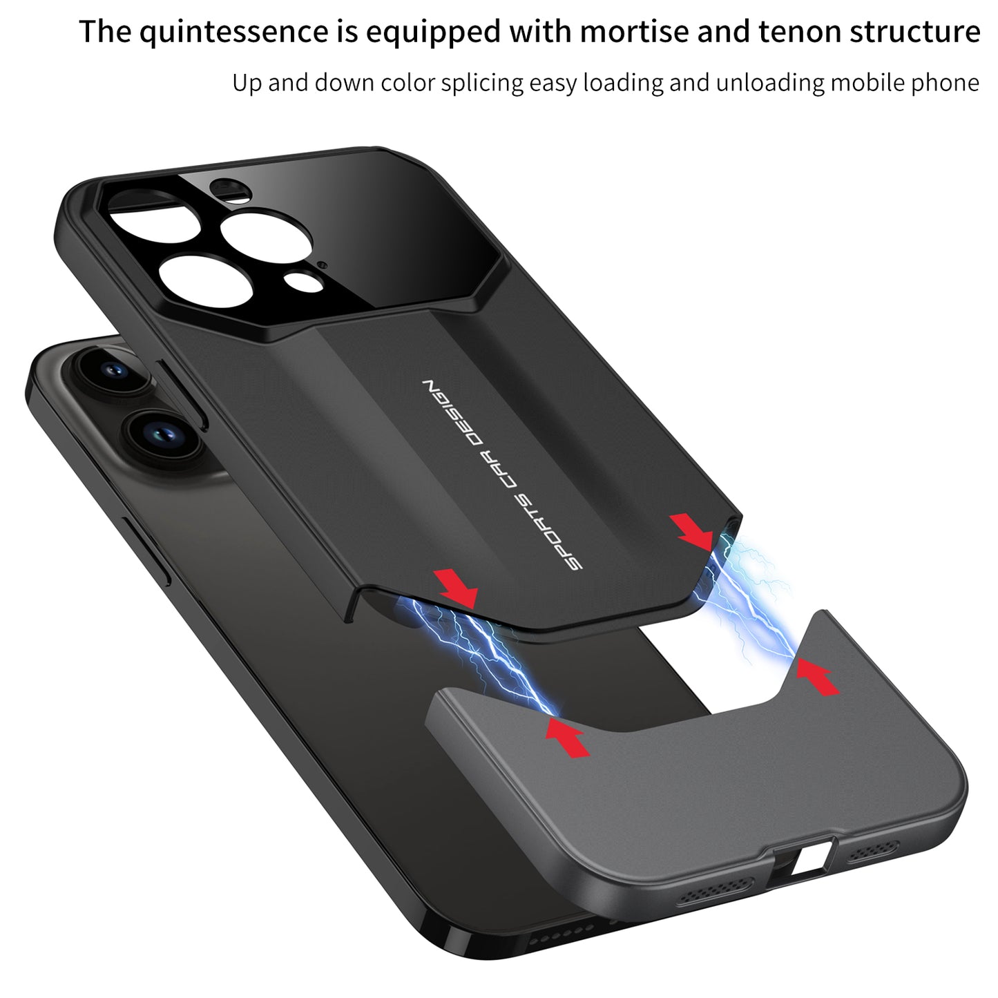 Apple iPhone 15 Pro / Pro Max – 2IN1 Cover & Case