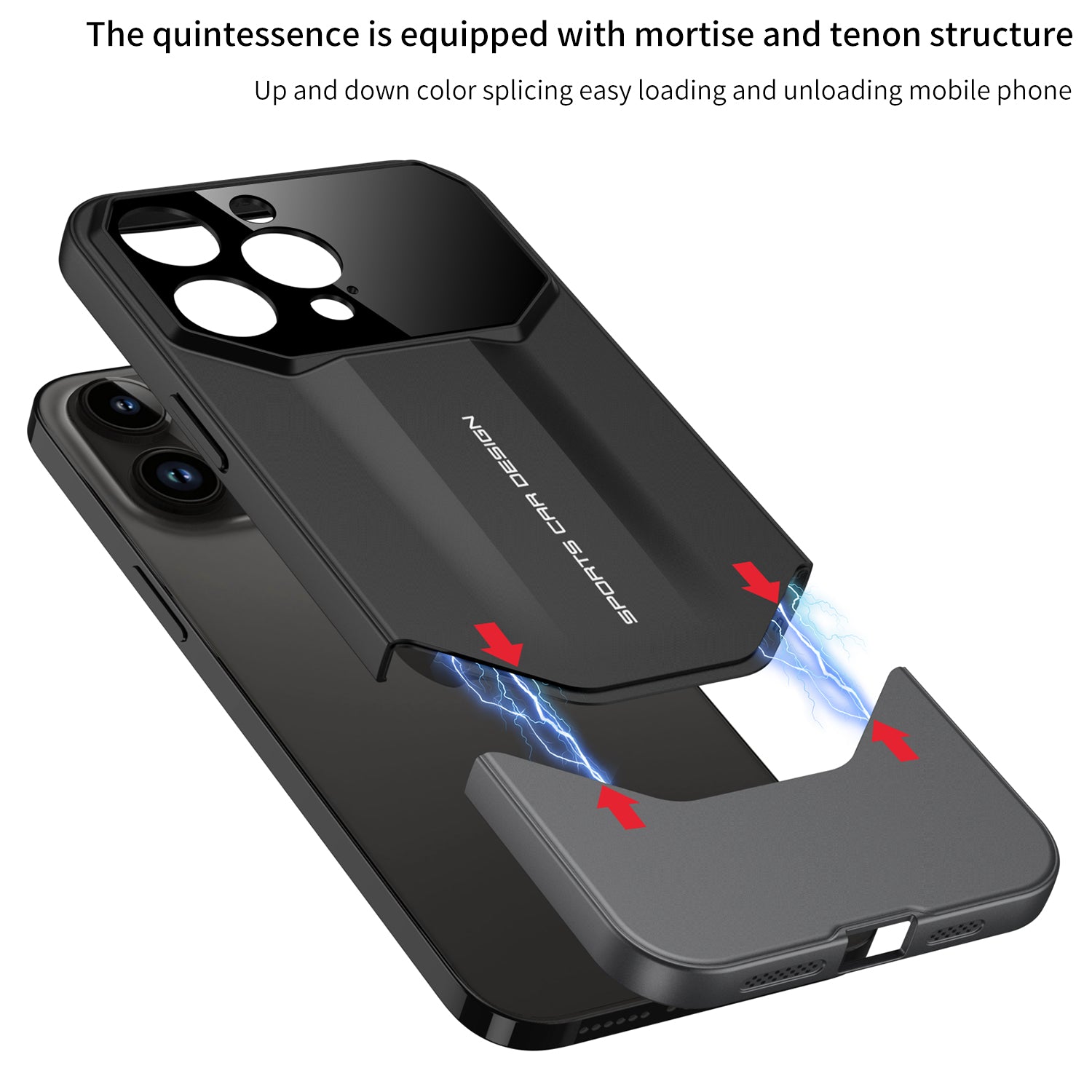 Apple iPhone 15 Pro / Pro Max – 2IN1 Cover & Case