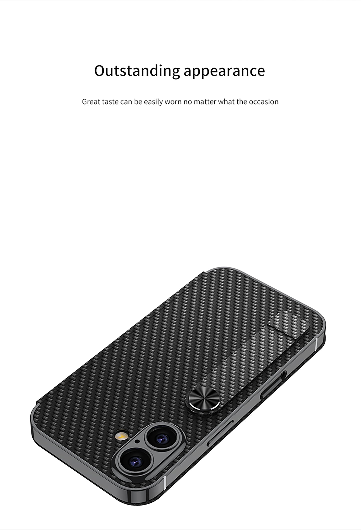 Apple iPhone 16  / Plus / Pro / Pro Max – Sheath Card Holder Cover & Case