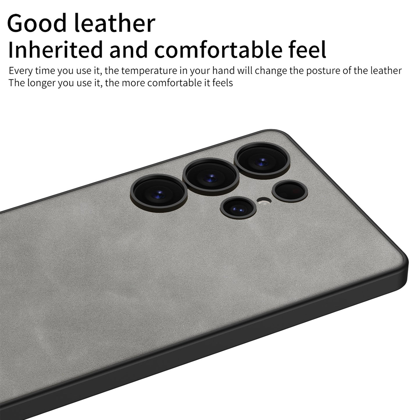 Samsung Galaxy S25 / Ultra– Matte Leather Ultra Thin Cover & Case