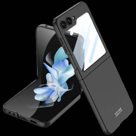 Galaxy Z Flip 6 – Ultra-Thin PC + Glass Cover & Case