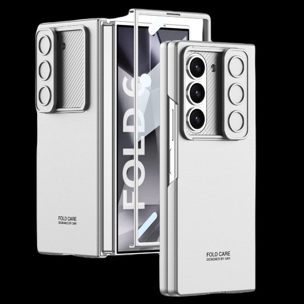 Galaxy Z Fold 6 – Thin PC + Glass + Slide Cover & Case