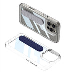 Apple iPhone 16 / Plus / Pro / Pro Max – Transparent with Wrist Band Cover & Case