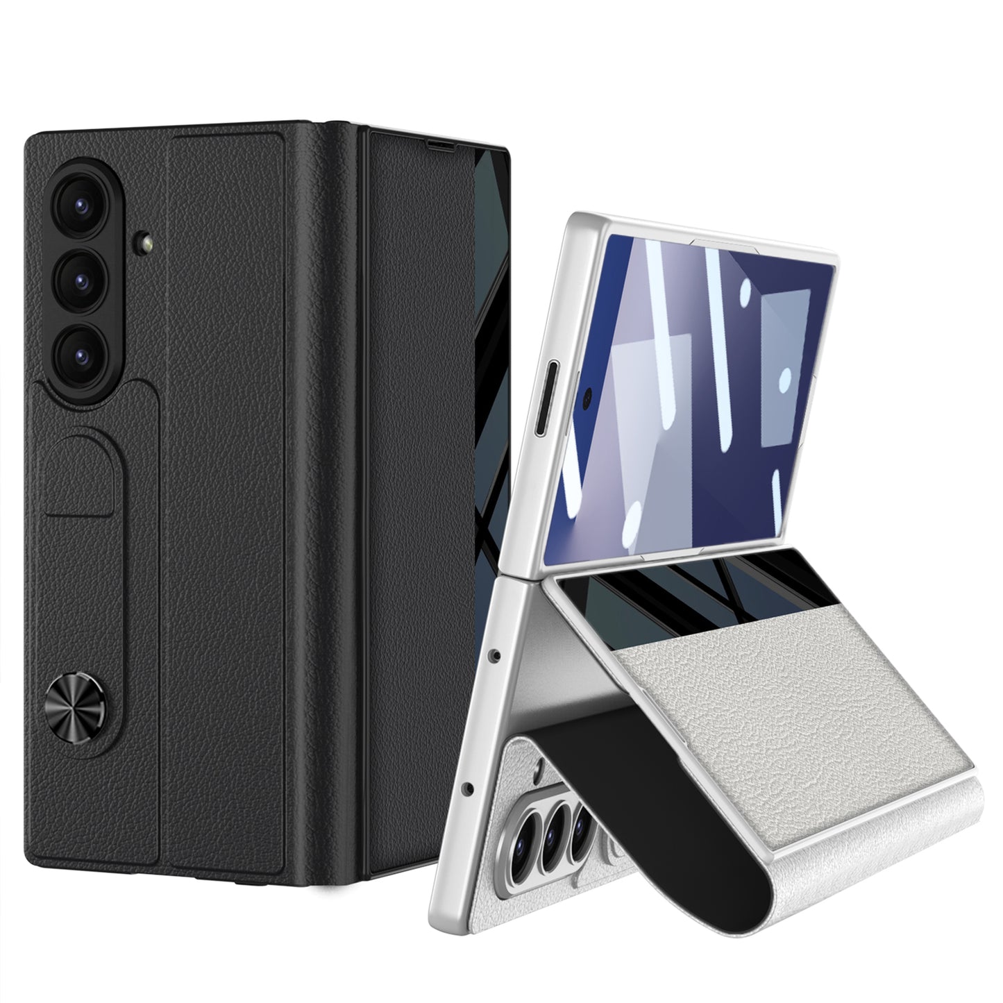 Leather 360° Protective Cover for Samsung Galaxy Z Fold 7