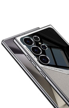 Samsung S24 Ultra Case – Electroplated PU Leather Cover & Case