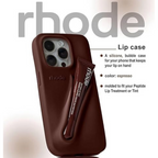 Apple iPhone 14 Pro – Silicone Phone Cover with Built-in Lip Tint Holder"