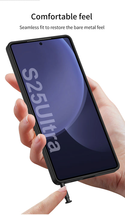 Samsung Galaxy S25 / Ultra– Matte Leather Ultra Thin Cover & Case