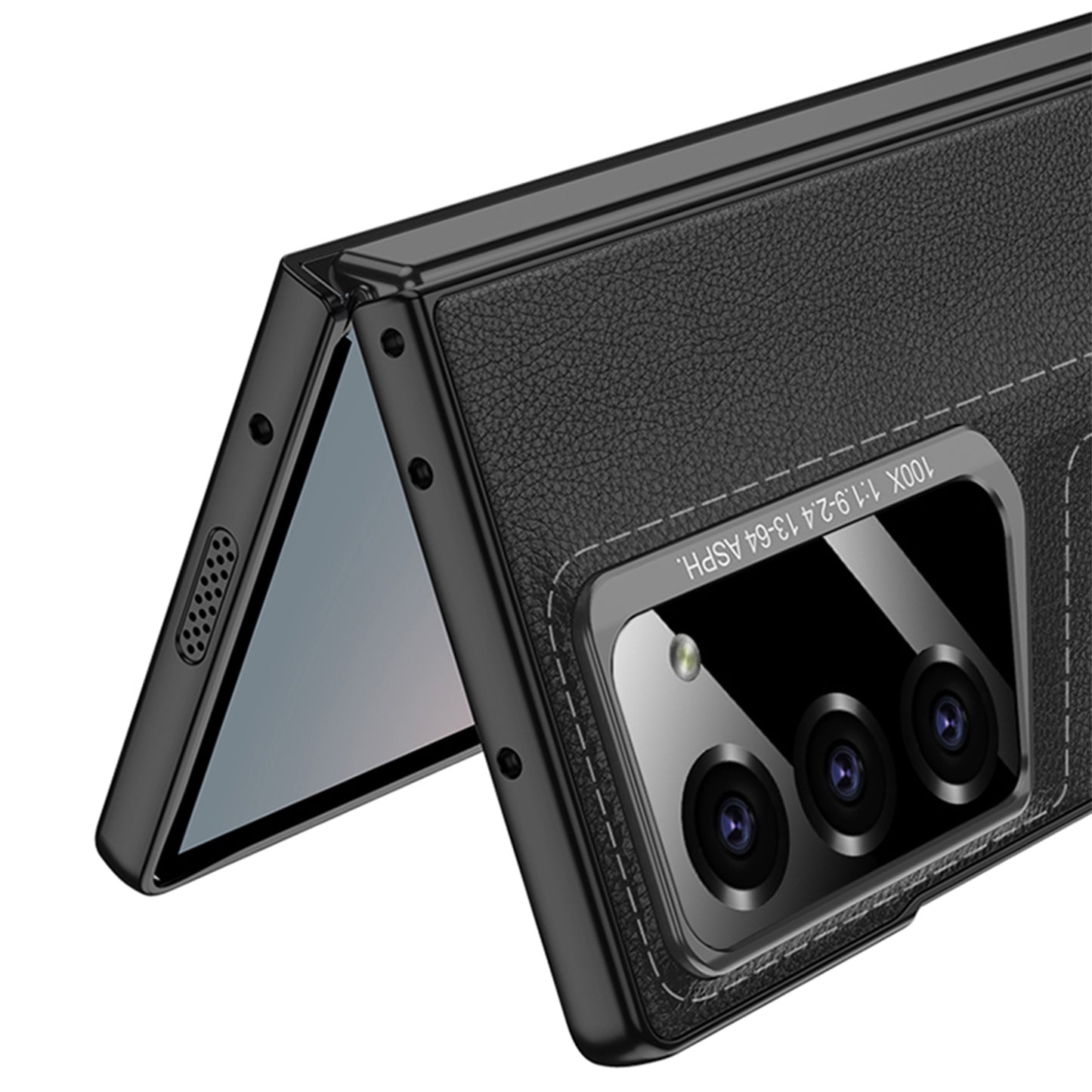 Galaxy Z Fold 6 – Ultra-Thin Blade PU Leather Cover & Case