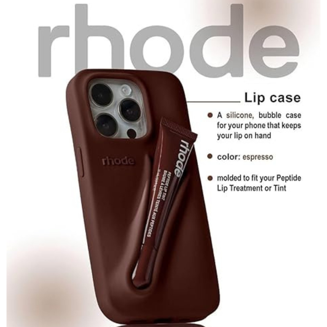 Apple iPhone 16 Pro / Pro Max  – Silicone Phone Cover With Lip gloss color 3