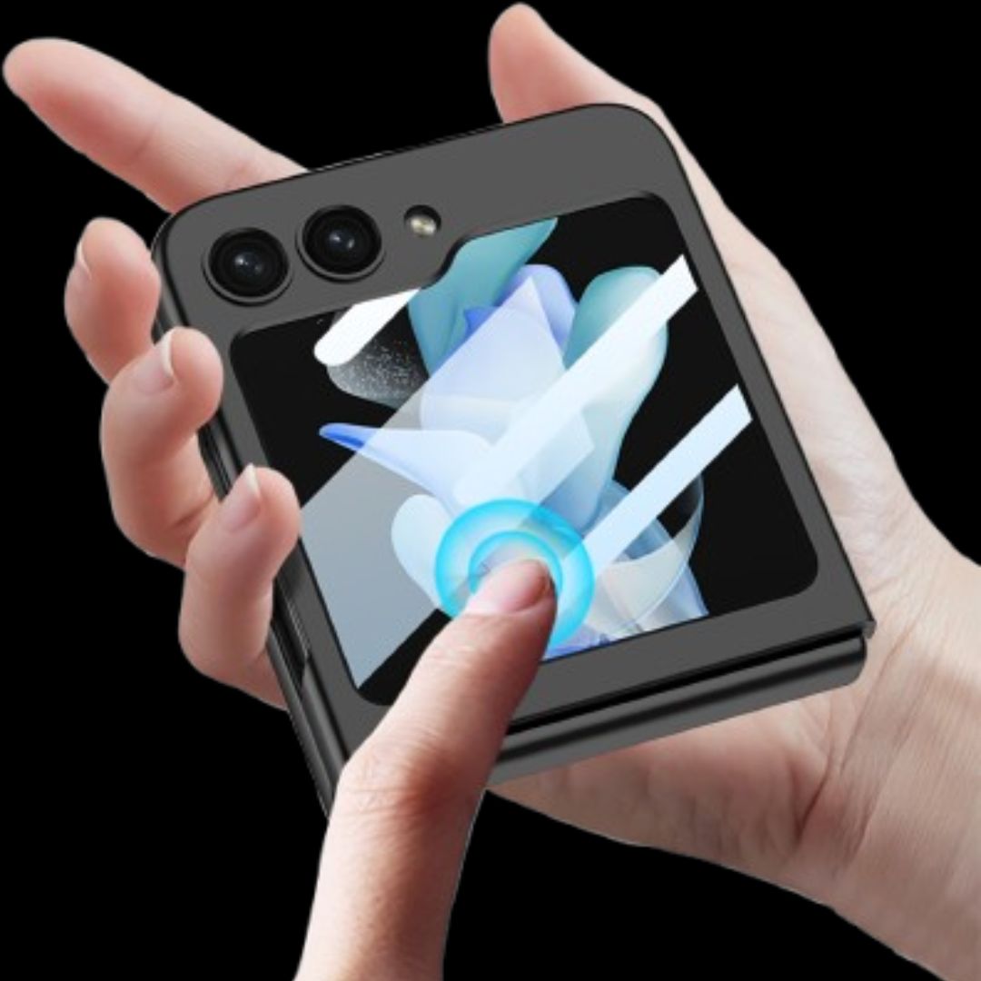 Galaxy Z Flip 5 – Shell Membrane + Glass Cover & Case