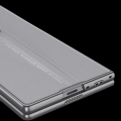 Galaxy Z Fold 6 – Ultra-Thin Blade PU Leather Cover & Case