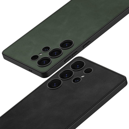 Samsung Galaxy S25 / Ultra– Matte Leather Ultra Thin Cover & Case