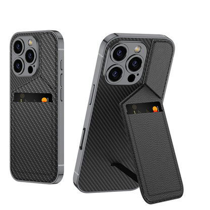 Apple iPhone 16 / Plus / Pro / Pro Max – Leather Card Slot Cover & Case