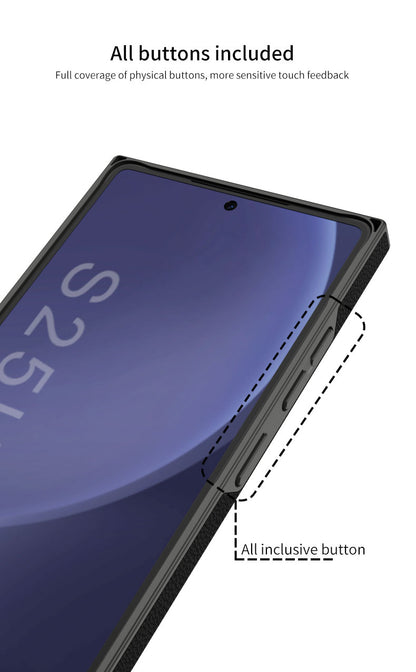 Samsung Galaxy S25 Ultra – Ultra Thin Leather Cover & Case
