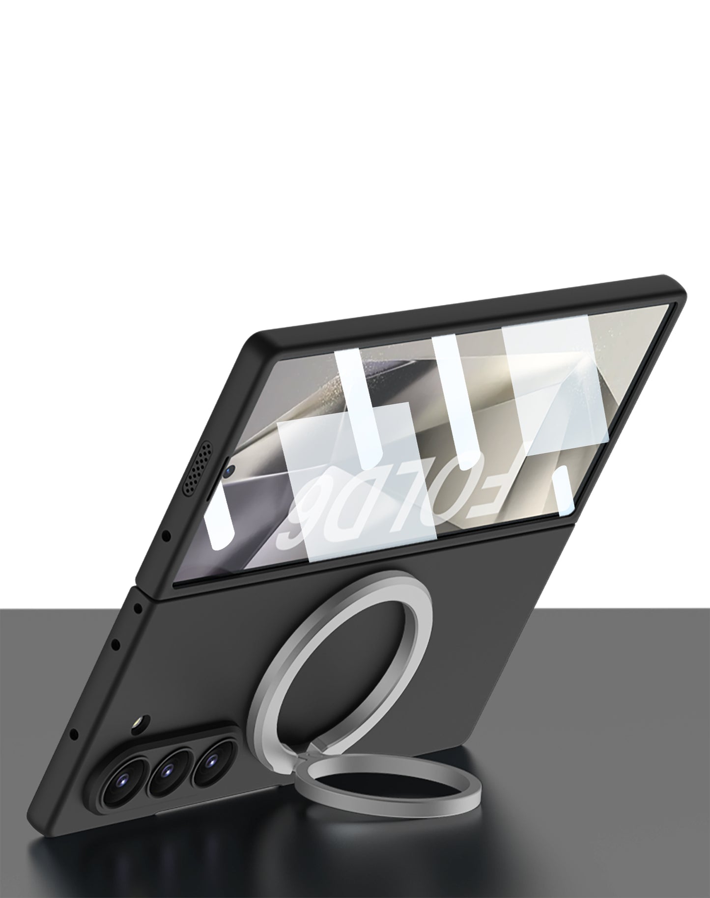 Galaxy Z Fold 6 – Ultra-Thin with Built-In Magnet Cover & Case