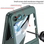Galaxy Z Flip 5 – Shell Membrane + Glass Cover & Case